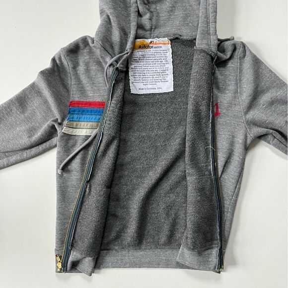 Aviator Nation Coors Light Zip Up Hoodie XS - Picture 6 of 11